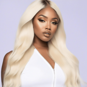 HD Champagne blond Wig